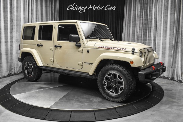 Used 2016 Jeep Wrangler Unlimited Rubicon Hard Rock RARE Mojave Sand! Serviced! $49k+ MSRP! for sale Sold at Chicago Motor Cars in West Chicago IL 60185 6