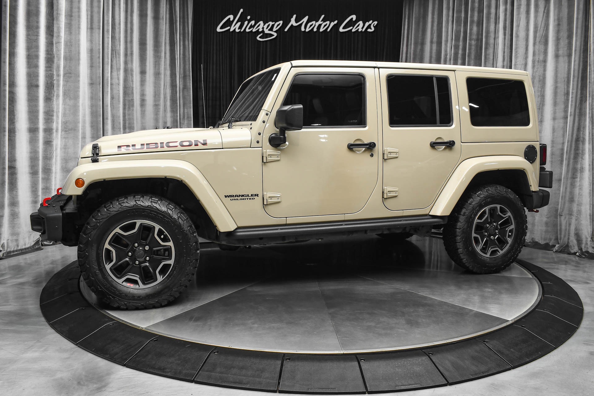 Used 2016 Jeep Wrangler Unlimited Rubicon Hard Rock RARE Mojave Sand!  Serviced! $49k+ MSRP! For Sale (Special Pricing) | Chicago Motor Cars Stock  #19120