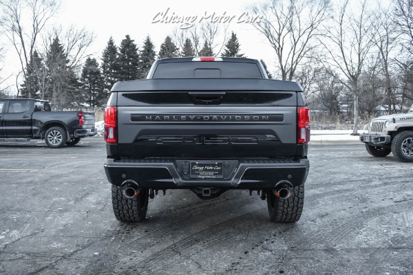 Used 2019 Ford F-150 Lariat Harley Davidson Edition Supercharged 4X4 Supercrew Pickup! LOADED! for sale Sold at Chicago Motor Cars in West Chicago IL 60185 4