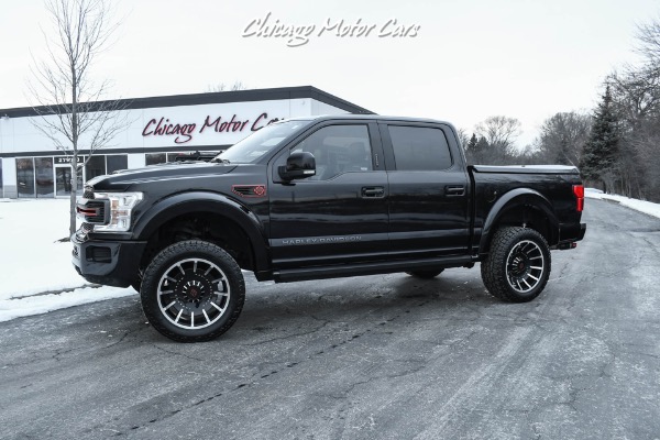 Used 2019 Ford F-150 Lariat Harley Davidson Edition Supercharged 4X4 Supercrew Pickup! LOADED! for sale Sold at Chicago Motor Cars in West Chicago IL 60185 1