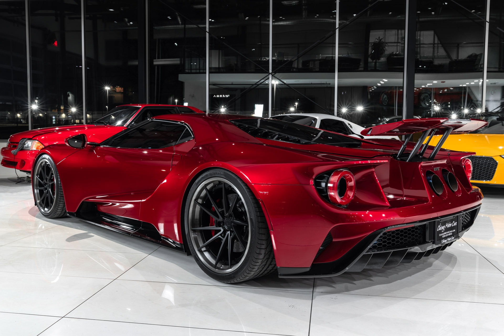 Used-2019-Ford-GT-Coupe-Liquid-Red-ONLY-912-Miles-ANRKY-Wheels-FULL-PPF-Stunning-Example