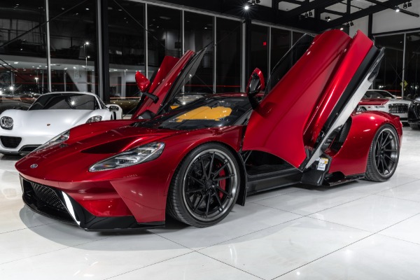 Used-2019-Ford-GT-Coupe-Liquid-Red-ONLY-912-Miles-ANRKY-Wheels-FULL-PPF-Stunning-Example