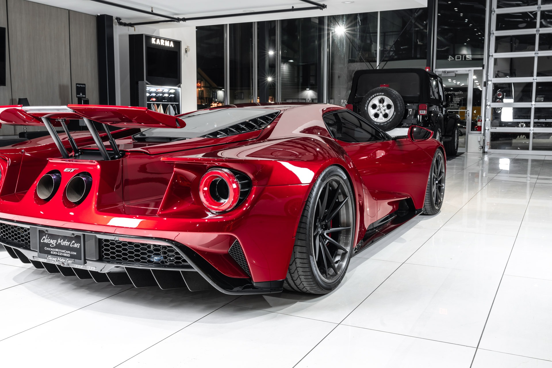 Used-2019-Ford-GT-Coupe-Liquid-Red-ONLY-912-Miles-ANRKY-Wheels-FULL-PPF-Stunning-Example