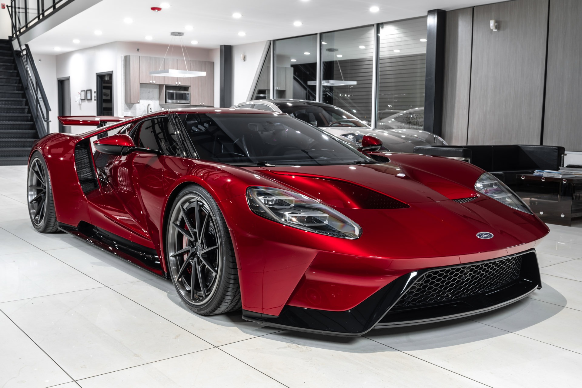 Used-2019-Ford-GT-Coupe-Liquid-Red-ONLY-912-Miles-ANRKY-Wheels-FULL-PPF-Stunning-Example