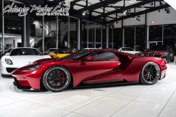 Used 2019 Ford GT Coupe Liquid Red ONLY 912 Miles! ANRKY Wheels! FULL PPF! Stunning Example! for sale Sold at Chicago Motor Cars in West Chicago IL 60185 1