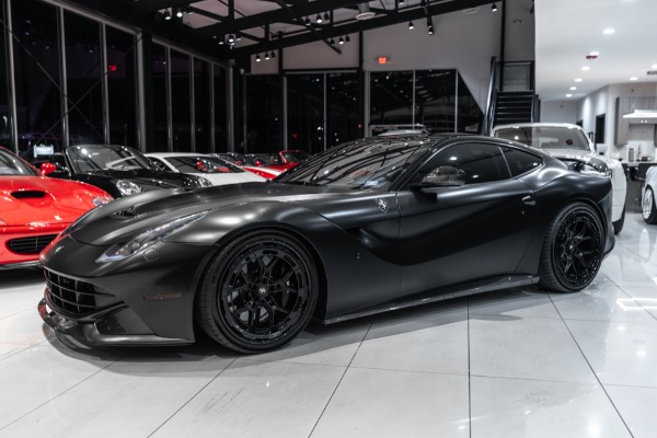 Used 2015 Ferrari F12 Berlinetta Novitec Rosso $150k+ in Novitec Upgrades! Novitec Carbon Fiber Aero! Novitec Stage 2 Tune for sale Sold at Chicago Motor Cars in West Chicago IL 60185 2