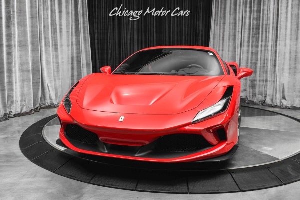 Used 2020 Ferrari F8 Tributo Coupe Rosso Corsa ONLY 400 Miles! Carbon Driver Zone Daytona Seats LOADED for sale Sold at Chicago Motor Cars in West Chicago IL 60185 2
