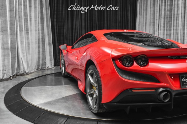 Used-2020-Ferrari-F8-Tributo-Coupe-Rosso-Corsa-ONLY-400-Miles-Carbon-Driver-Zone-Daytona-Seats-LOADED