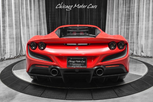 Used 2020 Ferrari F8 Tributo Coupe Rosso Corsa ONLY 400 Miles! Carbon Driver Zone Daytona Seats LOADED for sale Sold at Chicago Motor Cars in West Chicago IL 60185 4