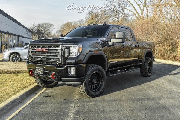 Used 2020 GMC Sierra 2500HD AT4 6.6L DURAMAX Pick-Up Truck Premium Pkg! 3 Inch LIFT! Method Wheels! for sale Sold at Chicago Motor Cars in West Chicago IL 60185 2