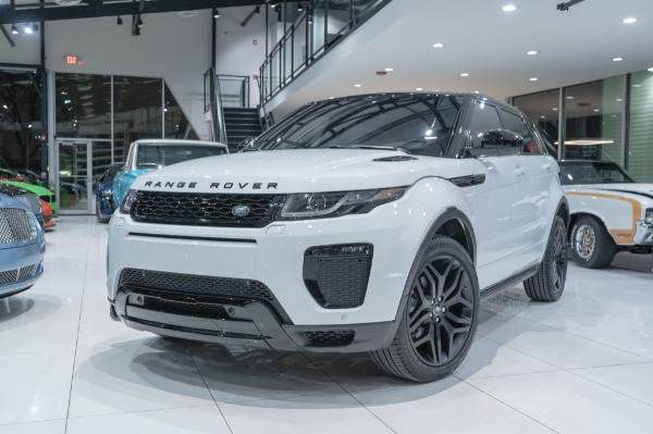 Used 2017 Land Rover Range Rover Evoque HSE Dynamic 4X4 BLACK DESIGN PACKAGE COLD CLIMATE PACKAGE PANORAMIC SUNROOF for sale Sold at Chicago Motor Cars in West Chicago IL 60185 4