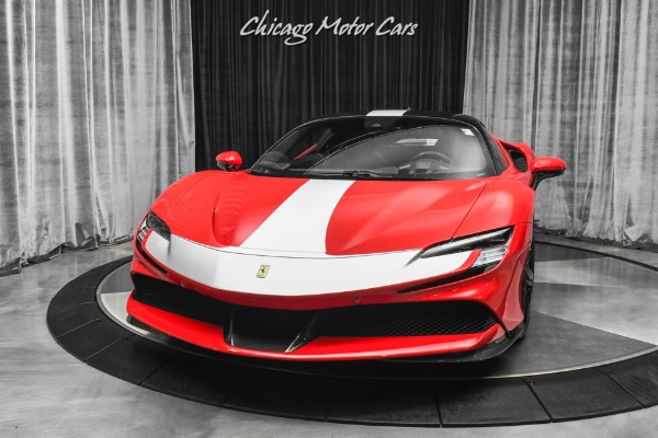 Used 2021 Ferrari SF90 Stradale Fiorano Package Carbon Fiber Everywhere! Optioned Extremely Well! for sale Sold at Chicago Motor Cars in West Chicago IL 60185 2