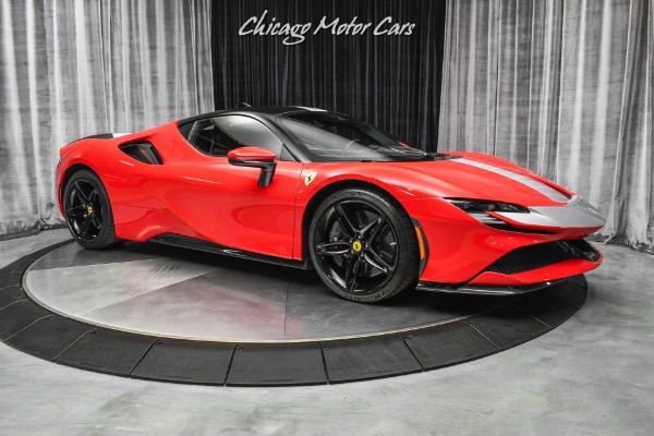 Used 2021 Ferrari SF90 Stradale Fiorano Package Carbon Fiber Everywhere! Optioned Extremely Well! for sale Sold at Chicago Motor Cars in West Chicago IL 60185 6