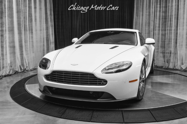 Used 2015 Aston Martin V8 Vantage GT Coupe Speedway White ONLY 8K Miles! Well Equipped! for sale Sold at Chicago Motor Cars in West Chicago IL 60185 2