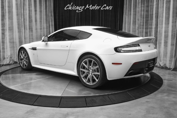 Used 2015 Aston Martin V8 Vantage GT Coupe Speedway White ONLY 8K Miles! Well Equipped! for sale Sold at Chicago Motor Cars in West Chicago IL 60185 3