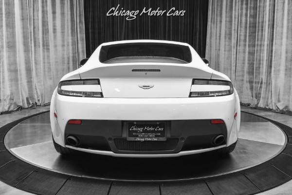 Used 2015 Aston Martin V8 Vantage GT Coupe Speedway White ONLY 8K Miles! Well Equipped! for sale Sold at Chicago Motor Cars in West Chicago IL 60185 4