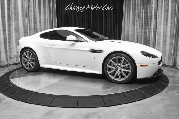 Used 2015 Aston Martin V8 Vantage GT Coupe Speedway White ONLY 8K Miles! Well Equipped! for sale Sold at Chicago Motor Cars in West Chicago IL 60185 6