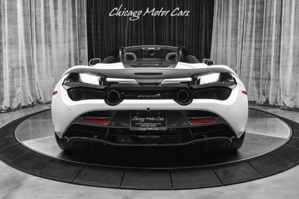 Used 2020 McLaren 720S Spider Convertible Silica White ONLY 1K Miles! FULL Front PPF! LOADED! for sale Sold at Chicago Motor Cars in West Chicago IL 60185 4