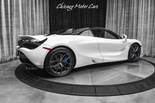 Used 2020 McLaren 720S Spider Convertible Silica White ONLY 1K Miles! FULL Front PPF! LOADED! for sale Sold at Chicago Motor Cars in West Chicago IL 60185 5