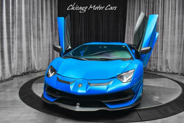 Used 2019 Lamborghini Aventador LP770-4 SVJ Coupe Only 2200 Miles OVER $100k in Upgrades! Novitec HREs for sale Sold at Chicago Motor Cars in West Chicago IL 60185 2