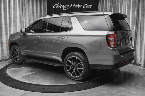 Used 2022 Chevrolet Tahoe RST SUV Satin Steel Metallic ONLY 904 Miles! Luxury Package! Well Equipped! for sale Sold at Chicago Motor Cars in West Chicago IL 60185 3