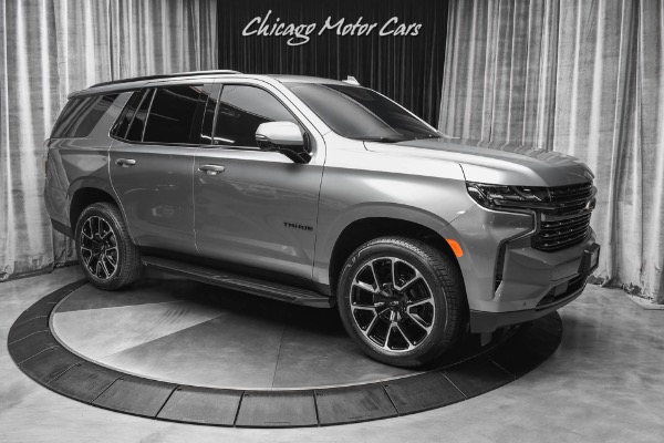 Used 2022 Chevrolet Tahoe RST SUV Satin Steel Metallic ONLY 904 Miles! Luxury Package! Well Equipped! for sale Sold at Chicago Motor Cars in West Chicago IL 60185 6