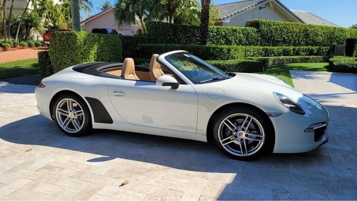 Used 2013 Porsche 911 Carrera Convertible White PDK! PDLS! Sport Chrono Package! LOADED! for sale Sold at Chicago Motor Cars in West Chicago IL 60185 1