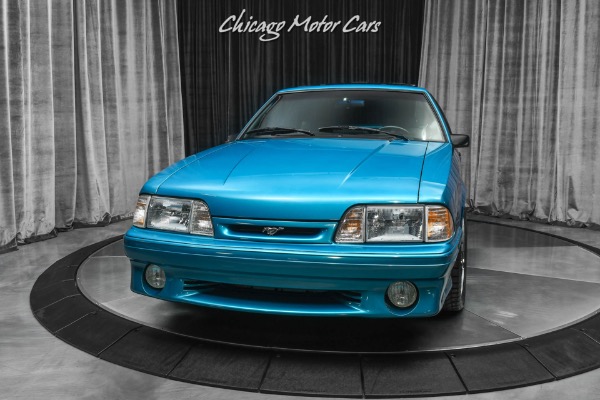 Used 1993 Ford Mustang SVT Cobra 1 OF 1355 IN TEAL! LEATHER! SVT! VORTECH SUPERCHARGED! for sale Sold at Chicago Motor Cars in West Chicago IL 60185 2