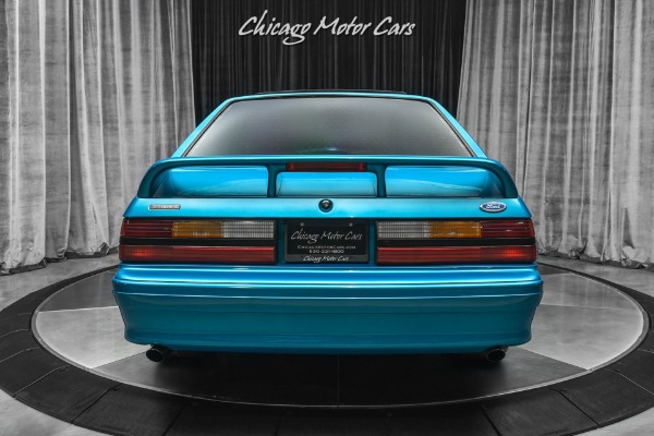 Used 1993 Ford Mustang SVT Cobra 1 OF 1355 IN TEAL! LEATHER! SVT! VORTECH SUPERCHARGED! for sale Sold at Chicago Motor Cars in West Chicago IL 60185 4