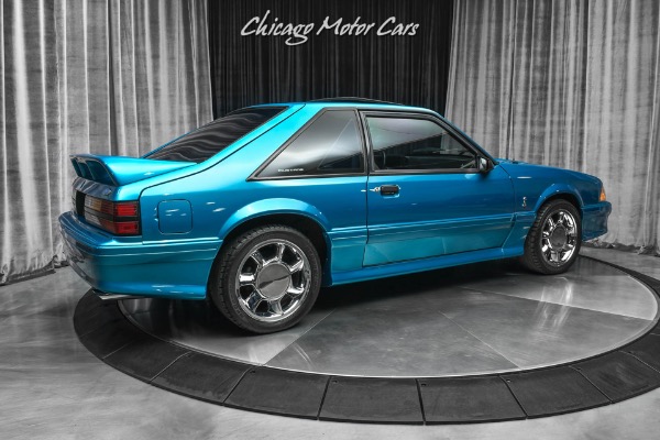 Used 1993 Ford Mustang SVT Cobra 1 OF 1355 IN TEAL! LEATHER! SVT! VORTECH SUPERCHARGED! for sale Sold at Chicago Motor Cars in West Chicago IL 60185 5