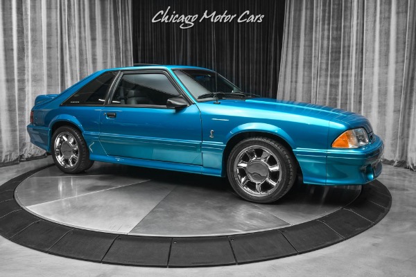Used 1993 Ford Mustang SVT Cobra 1 OF 1355 IN TEAL! LEATHER! SVT! VORTECH SUPERCHARGED! for sale Sold at Chicago Motor Cars in West Chicago IL 60185 6