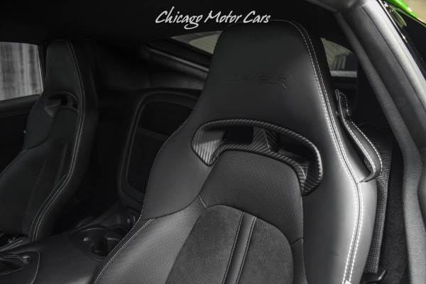 Used 17 Dodge Viper Gtc Coupe Rare Stryker Green Pearl Aero Package Only 1k Miles Loaded For Sale Special Pricing Chicago Motor Cars Stock