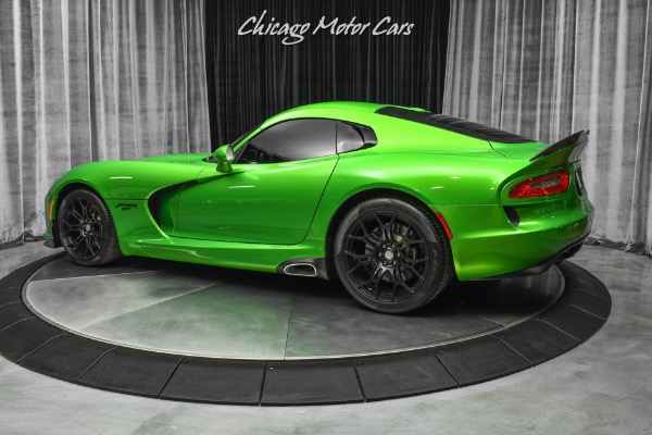Used 2017 Dodge Viper GTC Coupe RARE Stryker Green Pearl! Aero Package! ONLY 1K Miles! LOADED for sale Sold at Chicago Motor Cars in West Chicago IL 60185 3