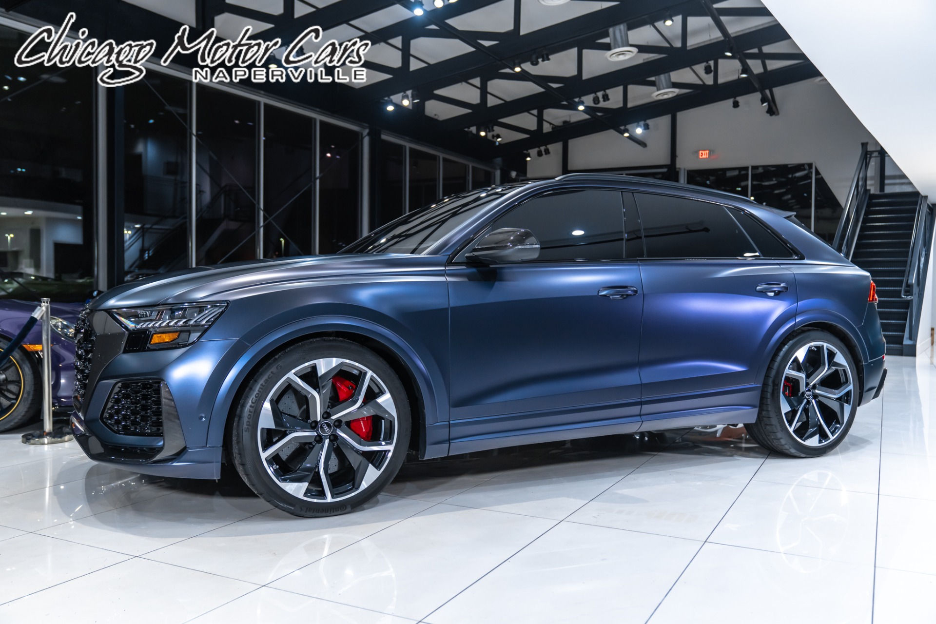 Used 2020 Audi RS Q8 4.0T Quattro Low Miles! Ceramic Brakes! Carbon Optic Pkg! Black Optic Pkg! for sale Sold at Chicago Motor Cars in West Chicago IL 60185 1