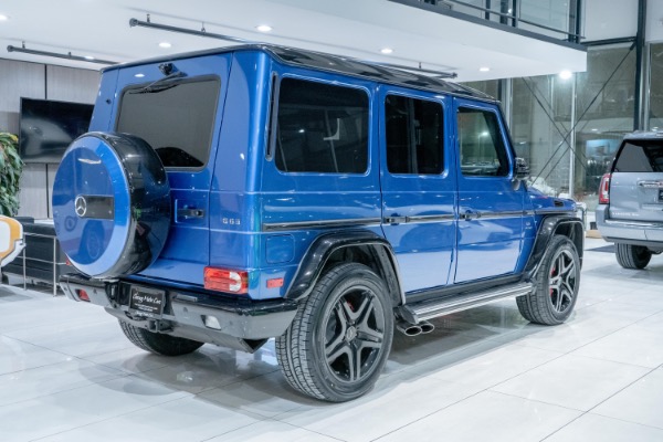 Used-2018-Mercedes-Benz-G63-AMG-4Matic-SUV-RARE-Designo-Manufaktur-Mauritius-Blue-Night-Pkg-LOADED