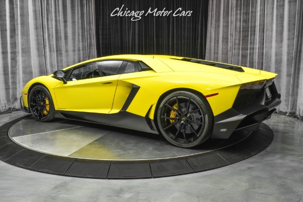 Used 2014 Lamborghini Aventador LP720-4 50 Anniversario Coupe! 1 of ONLY 100 MADE! Super RARE for sale Sold at Chicago Motor Cars in West Chicago IL 60185 3