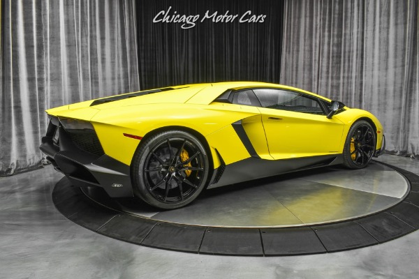 Used 2014 Lamborghini Aventador LP720-4 50 Anniversario Coupe! 1 of ONLY 100 MADE! Super RARE for sale Sold at Chicago Motor Cars in West Chicago IL 60185 5
