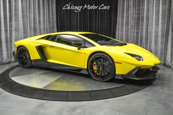 Used 2014 Lamborghini Aventador LP720-4 50 Anniversario Coupe! 1 of ONLY 100 MADE! Super RARE for sale Sold at Chicago Motor Cars in West Chicago IL 60185 6
