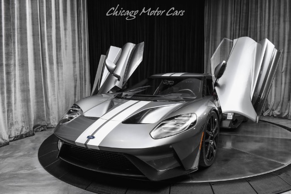 Used 2019 Ford GT Coupe Liquid Grey Ultra RARE! Carbon Fiber Pkg! Carbon Wheels! LOADED for sale Sold at Chicago Motor Cars in West Chicago IL 60185 2