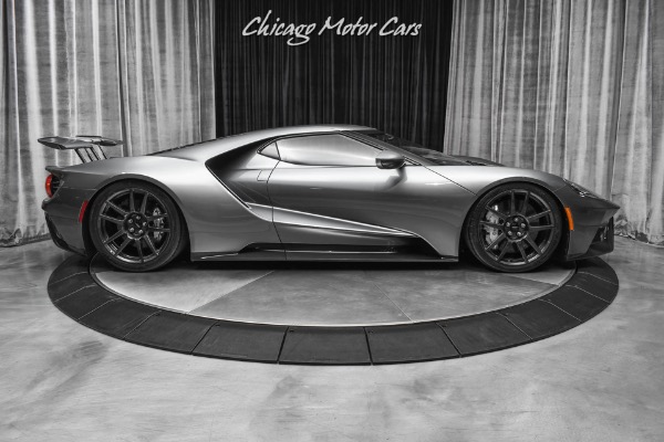 Used-2019-Ford-GT-Coupe-Liquid-Grey-Ultra-RARE-Carbon-Fiber-Pkg-Carbon-Wheels-LOADED