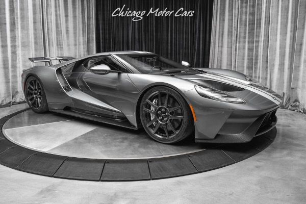 Used 2019 Ford GT Coupe Liquid Grey Ultra RARE! Carbon Fiber Pkg! Carbon Wheels! LOADED for sale Sold at Chicago Motor Cars in West Chicago IL 60185 6