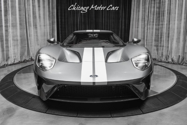 Used-2019-Ford-GT-Coupe-Liquid-Grey-Ultra-RARE-Carbon-Fiber-Pkg-Carbon-Wheels-LOADED