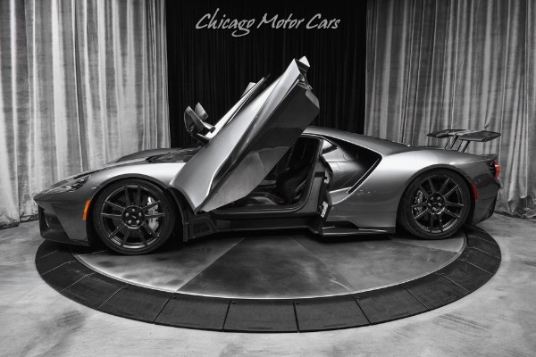 Used 2019 Ford GT Coupe Liquid Grey Ultra RARE! Carbon Fiber Pkg! Carbon Wheels! LOADED for sale Sold at Chicago Motor Cars in West Chicago IL 60185 1