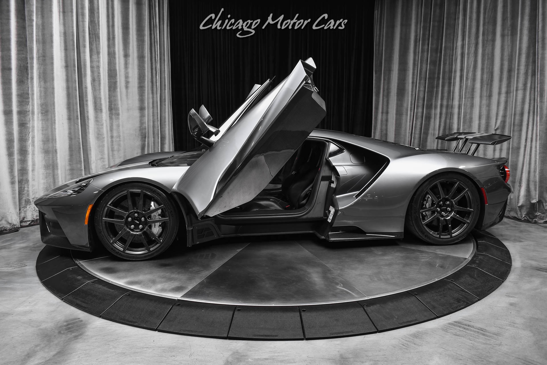 Used 2019 Ford GT Coupe Liquid Grey Ultra RARE! Carbon Fiber Pkg! Carbon Wheels! LOADED for sale Sold at Chicago Motor Cars in West Chicago IL 60185 1