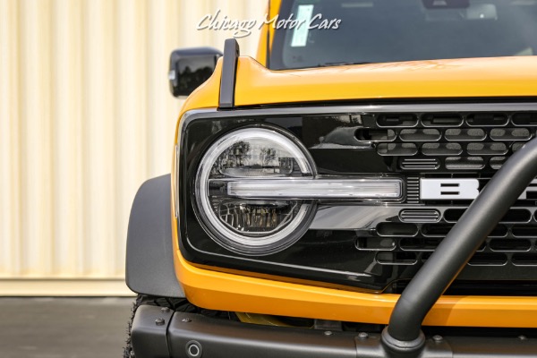 Used-2021-Ford-Bronco-First-Edition-Advanced-4X4-SUV-Cyber-Orange-Metallic-ONLY-800-Miles-LOADED