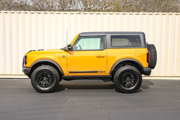 Used 2021 Ford Bronco First Edition Advanced 4X4 SUV Cyber Orange Metallic ONLY 800 Miles! LOADED for sale Sold at Chicago Motor Cars in West Chicago IL 60185 6