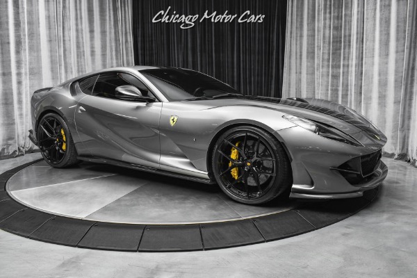 Used 2018 Ferrari 812 Superfast Original MSRP $490k+ $100k in Novitec Upgrades! Carbon Fiber Everywhere! for sale Sold at Chicago Motor Cars in West Chicago IL 60185 6