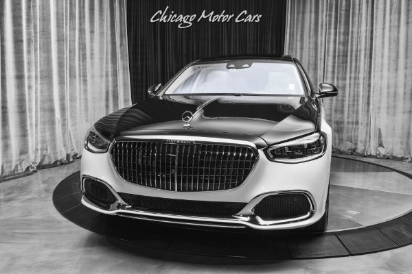 Used 2022 Mercedes-Benz S580 Maybach 4Matic RARE 2 Tone! Special Order White Interior! Every Option Possible! BEST Spec for sale Sold at Chicago Motor Cars in West Chicago IL 60185 2