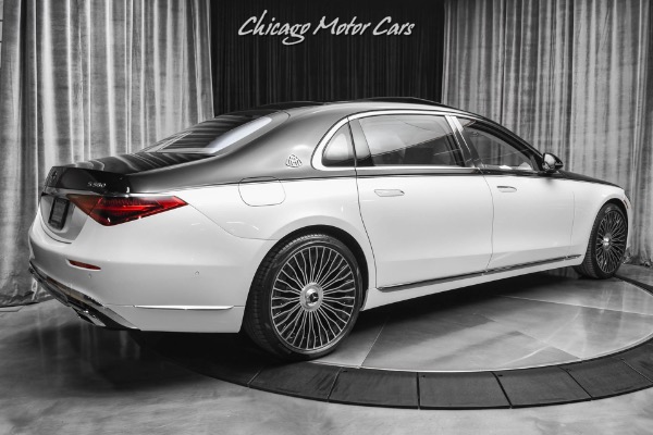 Used 2022 Mercedes-Benz S580 Maybach 4Matic RARE 2 Tone! Special Order White Interior! Every Option Possible! BEST Spec for sale Sold at Chicago Motor Cars in West Chicago IL 60185 5