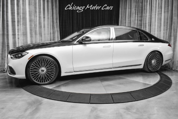 Used 2022 Mercedes-Benz S580 Maybach 4Matic RARE 2 Tone! Special Order White Interior! Every Option Possible! BEST Spec for sale Sold at Chicago Motor Cars in West Chicago IL 60185 1